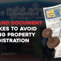 Top 5 Land Document Mistakes to Avoid During Property Registration