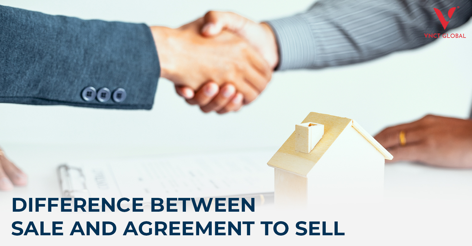Difference between sale and agreement to sell