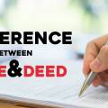 Difference Between Title & Deed: What Every Property Buyer Should Know