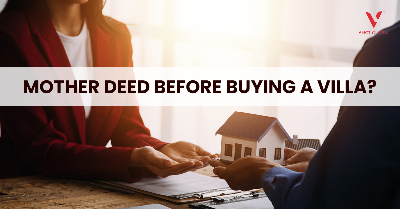 Mother Deed before buying a villa