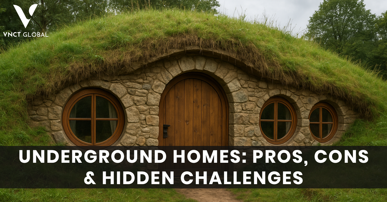 Underground Homes – Pros, Cons, and Hidden Challenges