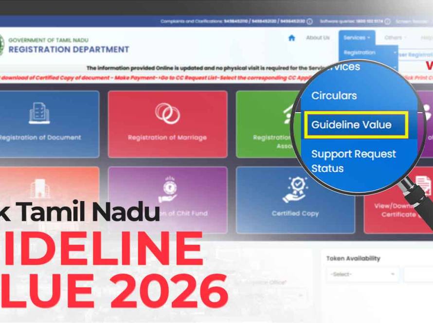 Check TamilNadu Guideline Value 2026