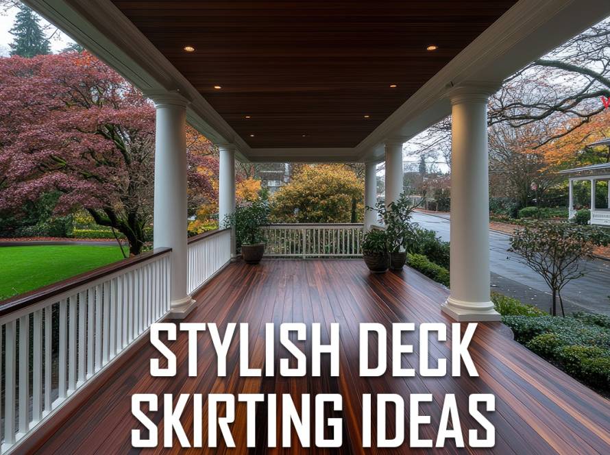 Stylish Deck Skirting Ideas for Every Home