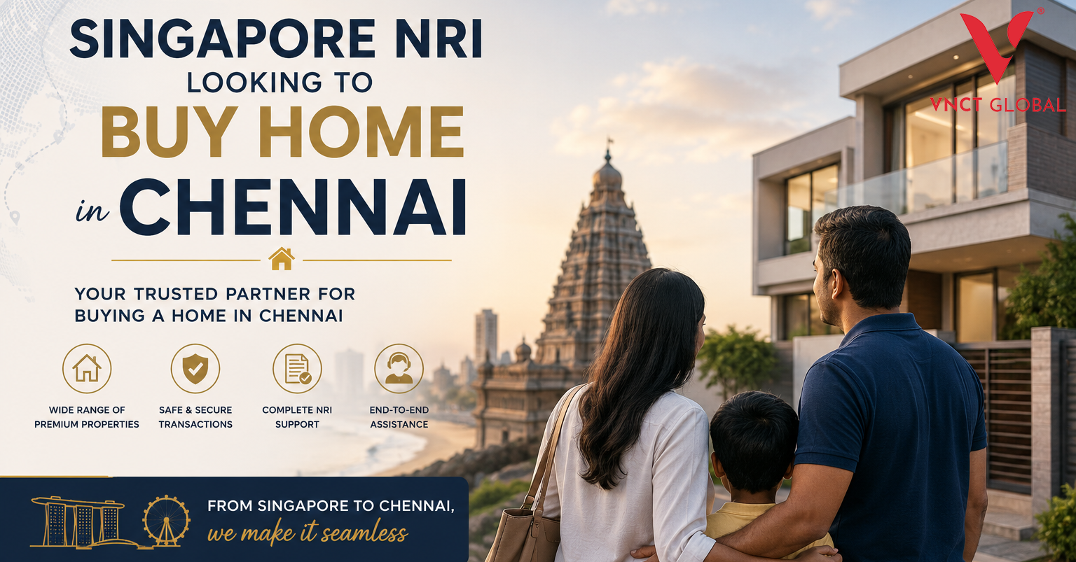 Singapore NRI home buyers in Chenna