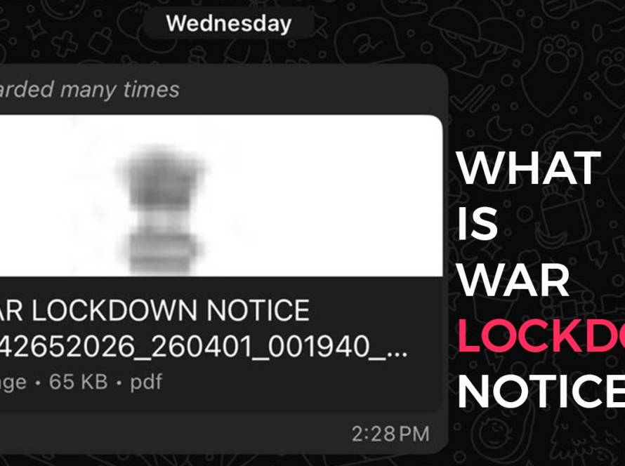 The Truth About the “India War Lockdown” Notice (April 2026)