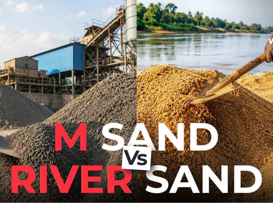 M Sand vs River Sand
