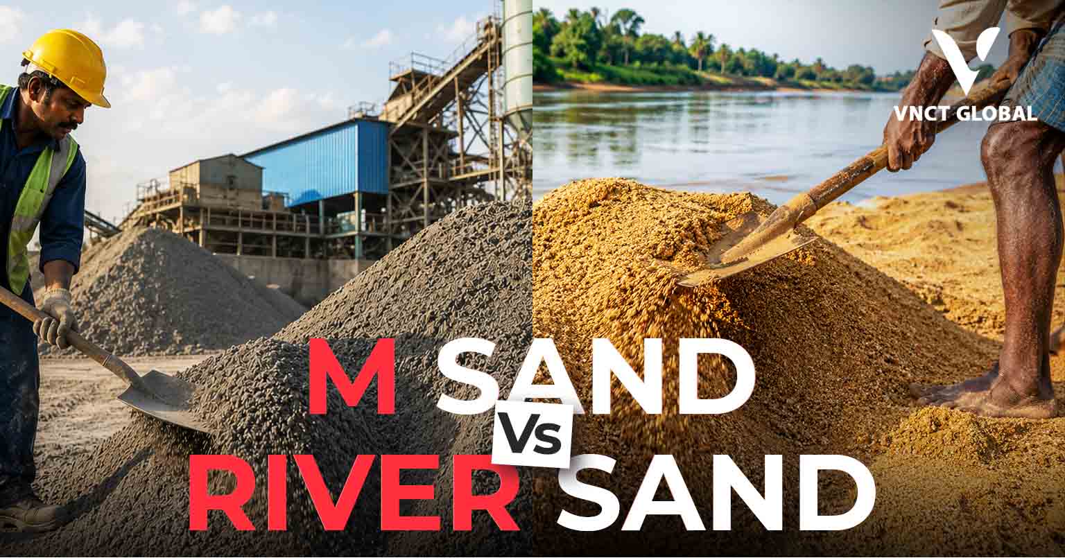 M Sand vs River Sand