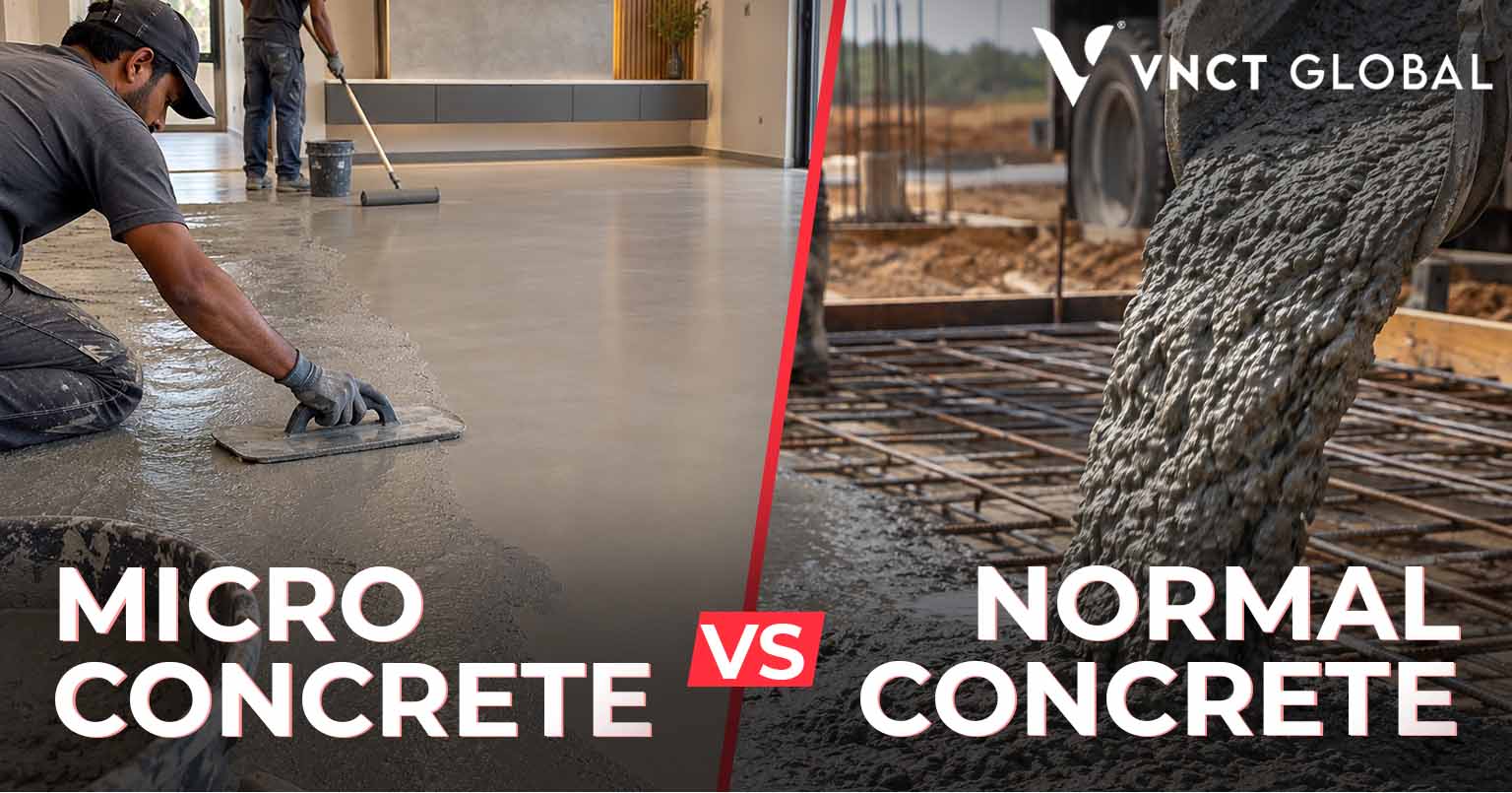 Micro Concrete vs Normal Concrete Guide